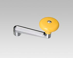 タイガー部品：ハンドル（イエロー）/ABF1614氷削り器用