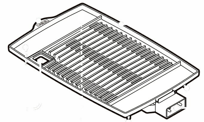 ピーコック部品：プレート；WY-PTYN/WY-C120電気焼肉器用