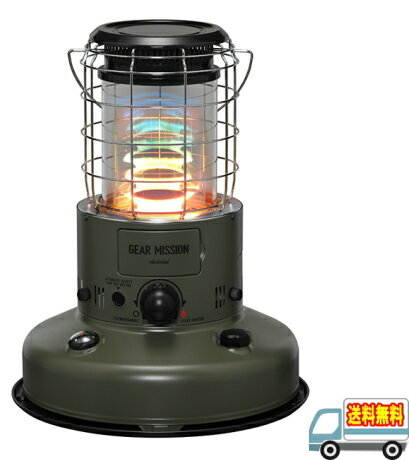 トヨトミ：【Gearシリーズ】【限定モデル】対流型石油ストーブ(グリーン）/RR-GE25-G