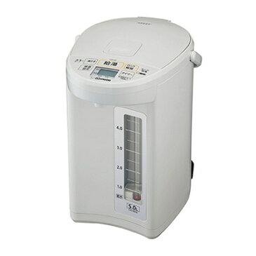 象印:マイコン沸とう電気ポット(ホワイトグレー)/CD-SE50-WG