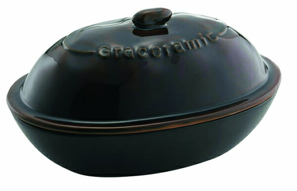 カクセー：グレイスラミック陶製焼きいも器/GC-04