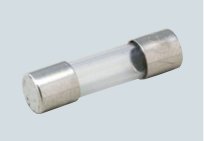 Lighting Parts - エルパ部品：ガラス管ヒューズ　20mm（2個入）/MF-2100H照明器用〔5g〕〔メール便対応可〕