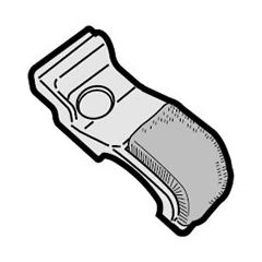 シャープ部品:ブラシカバー<右>/2171102421掃除機用〔メール便対応可〕 シャープ部品:ブラシカバー<右>/2171102421掃除機用〔メール便対応可〕