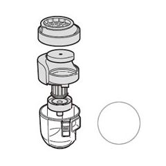 シャープ部品：ダストカップセット＜ホワイト系＞/2171370386掃除機用