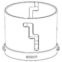 シャープ部品:保存容器スタンド(外側)/2181120051真空ブレンダー用 シャープ部品:保存容器スタンド(外側)/2181120051真空ブレンダー用