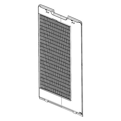 シャープ部品：後ろパネル＜本体色：ホワイト系＞/2801582848加湿空気清浄機用