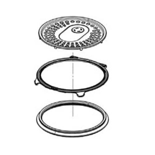 東芝部品：内蓋/320A2334ジャー炊飯器用