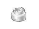 パナソニック部品:タンブラーコップふた(ブラウン)/AVB33-242-T0ファイバーミキサー用