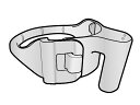 パナソニック部品:ホース掛け/AVV53P-TC03掃除機用