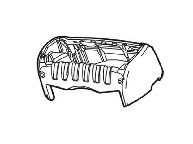 パナソニック部品:外刃フレーム(シルバー調)/ESST6QS0007メンズシェーバー用〔メール便対応可〕