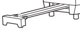 ツインバード部品：くず受け/791940トースター用〔メール便対応可〕