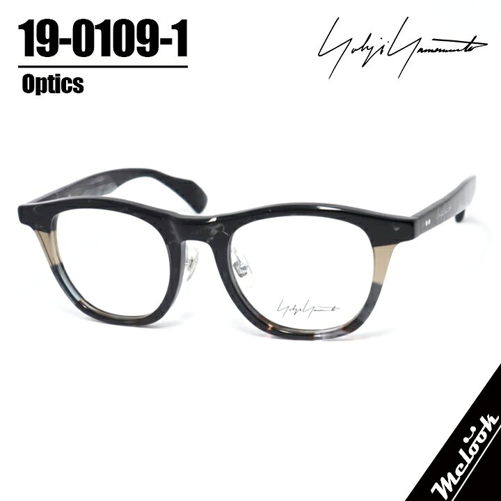 RENOMA - Yohji Yamamoto ヨウジヤマモトクラシック 眼鏡 メガネ フレーム サングラス19-0109-1　50サイズ　度付可ブラックマルチリビジョン製レンズでお好きなサングラス作成可能
