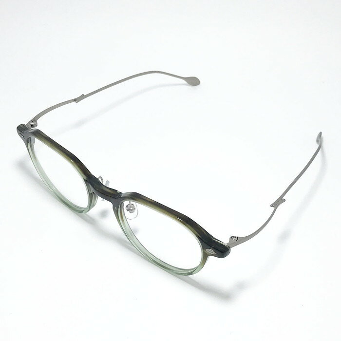 CARPE DIEM BY AMIPARIS アミパリ軽量 眼鏡 メガネ フレーム サングラスCD1607-KHH/SV-48 度付可made in japan 日本製カーキハーフ シルバーリビジョン製レンズでお好きなサングラス作成可能