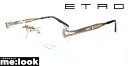 ETRO エトロレディース眼鏡 メガネ フレームET2500J-229-55 度付可縁なし ブラウン