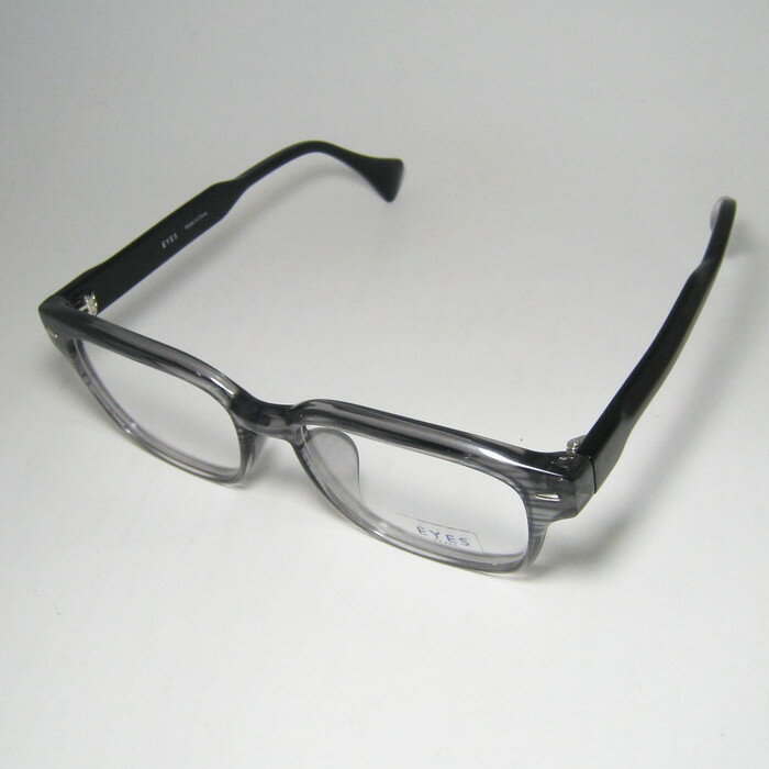 EYES アイイエスクラシック ヴィンテージ レトロ眼鏡 メガネ フレーム サングラスEYES1528-3-53 度付可クリアグレーリビジョン製レンズでお好きなサングラス作成可能