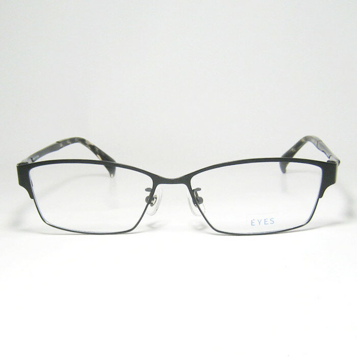 EYES アイイエスクラシック ヴィンテージ レトロ眼鏡 メガネ フレーム サングラスEYES2465-1-58 度付可マットブラックリビジョン製レンズでお好きなサングラス作成可能 2