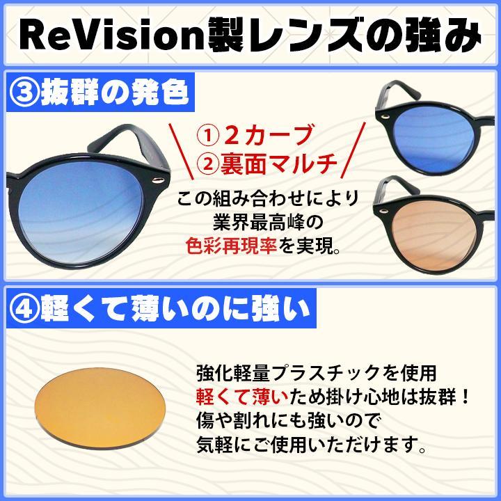 ReVision リビジョン x RayBan レイバンRB2180VF用 交換レンズグラデーショングレ...