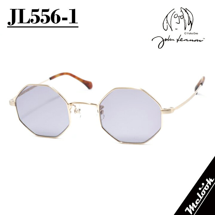 DIOR - John Lennon ジョンレノン日本製 made in Japan丸メガネ クラシック眼鏡 メガネ フレーム サングラスJL556-1-46度付可 ゴールド / ライトグレーリビジョン製レンズでお好きなサングラス作成可能