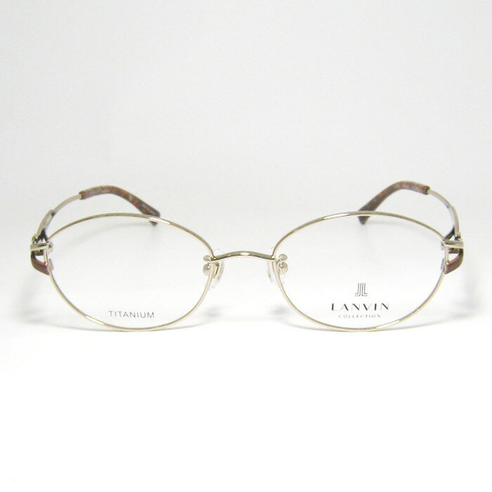 LANVIN ランバン日本製 made in Japan眼鏡 メガネ フレーム サングラスVLC578J-0K1B-51 度付可ゴールドリビジョン製レンズでお好きなサングラス作成可能 2