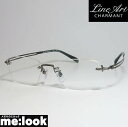 Line Art ラインアート眼鏡 メガネ フレーム最高のかけ心地 形状記憶XL1854-GR-53度付可 グレー