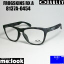 OAKLEY オークリー OX8137A-0454眼鏡 メガネ フレーム サングラスFROGSKINS RX A フロッグスキンRXマットブラックカモアジアンフィット 度付可リビジョン製レンズでお好きなサングラス作成可能