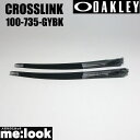 OAKLEY オークリー パーツ非売品 カスタムCROSSLINK クロスリンクテンプルキット ストレート形状グレイスモーク ブラックアイコン：ブラック100-735-GYBK8037