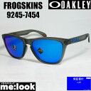 OAKLEY オークリー OO9245-7454サングラスFROGSKINS フロッグスキン009245-7454 ASIAN FITグレイスモーク/プリズムサファイアイリジウム