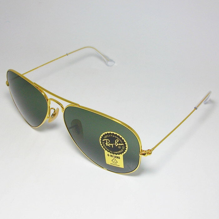 RayBan �쥤�Х� RB3025-W3400-58���󥰥饹 �ƥ����ɥ��å�AVIATOR ���ӥ��������������