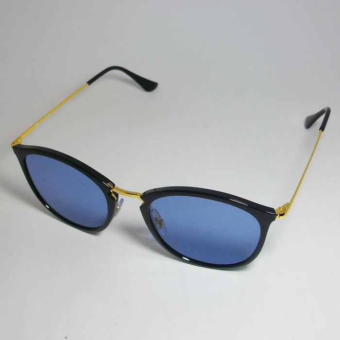ReVision リビジョン x RayBan レイバンボストン ネオクラシック サングラスRB7140-2000-REABL-49RX7140-2000-REABL-49ブラック ゴールド アンティークブルー
