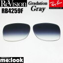 ReVision リビジョン x RayBan レイバンRB4259F用 交換レンズグラデーショングレー サングラスRB4259F-REGGY