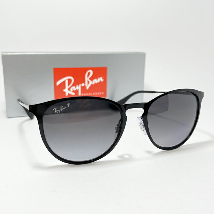 Ray-Ban レイバン RB3539 偏光 グレー偏光サングラス 偏光レンズ ブラックブラック × 偏光グレーグラデーションPolarized Gradient GrayERIKAMETAL / エリカメタルルックスオティカジャパン正規品