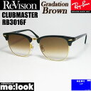 ReVision リビジョン x RayBan レイバンCLUBMASTER クラブマスター眼鏡 メガネ フレーム サングラスRB3016F-REGBR-55ブ...