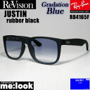 ReVision リビジョン x RayBan レイバングラデーションブルー サングラスRB4165F-S-REGBL 55サイズJUSTIN ジャスティンラバ...