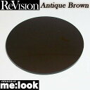 ReVision リビジョンアンティークブラウン ライトカラー サングラス 伊達メガネ用 伊達レンズ 度無しレンズUVカット付(2枚価格) レンズ交換のみでもO...