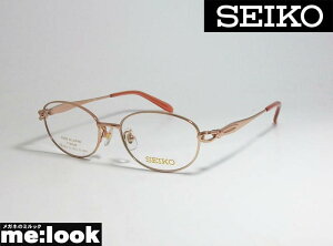 SEIKO　セイコー日本製　made in Japanレディース 眼鏡 メガネ フレームSE4024-PK-53 度付可ピンク