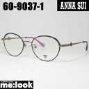 ANNA SUI アナスイレディース 眼鏡 メガネ フレーム サングラス60-9037-1 50サイズ度付可 パープル ピンクゴールドリビジョン製レンズでお好き...