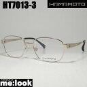 ハマモト HAMAMOTO 日本製眼鏡 メガネ フレーム サングラスHT7013-3-54 度付可ゴールドリビジョン製レンズでお好きなサングラス作成可能(4)