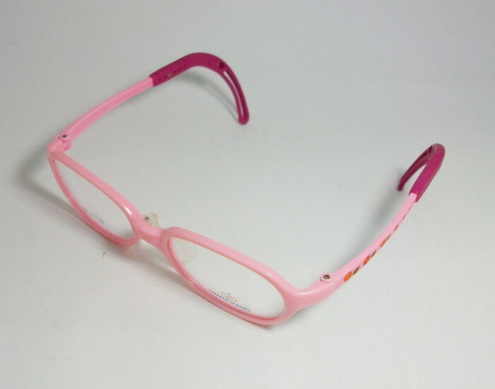 TOMATO GLASSES トマトグラッシーズ安全 安心 軽量 柔らかいキッズ Jr ジュニア 子供用眼鏡 メガネ フレーム サングラスTKAC19-PK-45ピンクリビジョン製レンズでお好きなサングラス作成可能 3