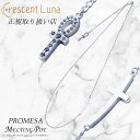 クレセントルナ ネックレス メンズ 割引クーポンあり Crescent Luna クレセントルナ ギフト プロメッサ PROMESA ペンダント ネックレス チェーン SV925 クロス アンククロス 十字架 ブラック ジルコニア 有名人着用 シルバー 月 ムーン メンズ レディース ペア cln005 SMILE-UP. TOBE