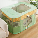 ペットケージ 折りたたみ ペット用テント サークル 室内屋外 ペットケージ 猫用 犬用 大空間 犬用ケージ 子猫子犬 いちご ペットハウス 折畳 小型犬 中型犬...
