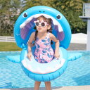 浮き輪 足入れ 子供用浮き輪 透け感 キッズ用浮き輪 日焼け防止浮き輪 座り付き ベビー用浮き輪 女の子男の子 可愛い アウトドア ビーチグッズ 海水浴 水遊び 海 夏休み ビーチ ポール おしゃれ 浮き輪 リゾート 取っ手付き浮き輪 インスタ映え 送料無料