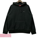 シュプリーム Supreme 2017AW Polartec Hooded Sweatshirt シュプリーム ポーラテックフーデッドスウェットシャツ プルオーバーパーカー フリース スモールボックスロゴ ブラック サイズL【220620】【新古品】【me04】