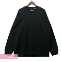 Supreme 2023SS Small Box L/S Tee Black シュプリーム スモールボックスロングスリーブTシャツ 長袖カットソー ロンT スモールボックスロゴ ブラック サイズM