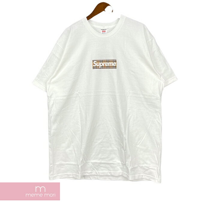 トップス, Tシャツ・カットソー SupremeBurberry 2022SS Box Logo Tee T SXL220317me04