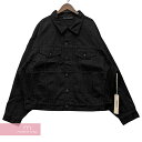 FEAR OF GOD ESSENTIALS 2023SS The Black Collection Denim Jacket Jet Black エッセンシャルズ ブラックコレクション デニムジャケット ジェットブラック ジージャン ブルゾン ブラック サイ…