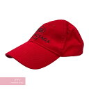 BALENCIAGA 2019SS BB Mode Logo Cap バレンシアガ BBモードロゴキャップ 帽子 6パネル ロゴ刺繍 レッド サイズL【231214】【中古-A】【me04】