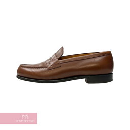 J.M. WESTON Signature Loafer ジェイエムウエストン シグニチャーローファー レザーシューズ コインローファー ペニーローファー ブラウン サイズ6F【230802】【中古-B】【me04】