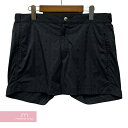 クロムハーツ 【空前絶後の大特価70,000円引き】CHROME HEARTS Swim Shorts クロムハーツ スイムショーツ ナイロンショートパンツ ハーフパンツ クロスボールボタン ダガージップ 総柄ロゴ CHプラス ブラック サイズ32【230805】【新古品】【me04】