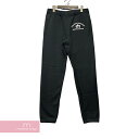 クロムハーツ 【BIG PRICE OFF】CHROME HEARTS Y NOT Cemetery Cross Sweat Pants クロムハーツ ワイノットセメタリークロススウェットパンツ ロゴ刺繍 King Taco キングタコ シルバープレート ブラック サイズM【240423】【新古品】【me04】