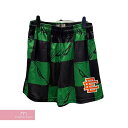 MATTY BOY × Eric Emanuel New York Limited EE Mesh Shorts マッティボーイ × エリック・エマニュエル EE メッシュ ショーツ GREEN グリーン サイズL【250430】【新古品】